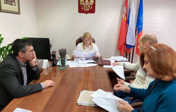 Председатель Совета депутатов Мария Тарасова провела личный приём граждан