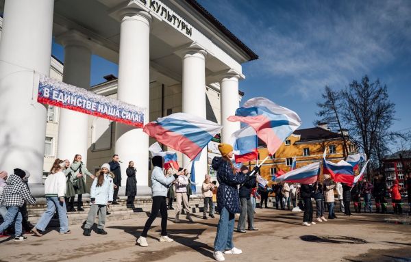 В городском округе Щёлково масштабно отметили день воссоединения России с Крымом