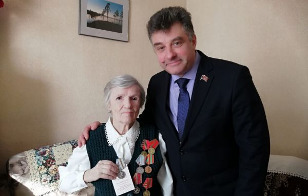 Юбилейная медаль «75 лет Победы» вручена Котовой Тамаре Фёдоровне