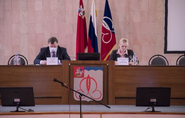 Традиционная встреча депутатов Совета с Сергеем Гореловым и его заместителями