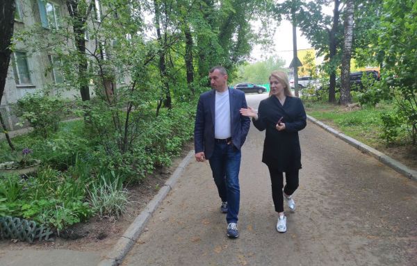 Председатель Совета депутатов Мария Тарасова посетила микрорайон Заречный