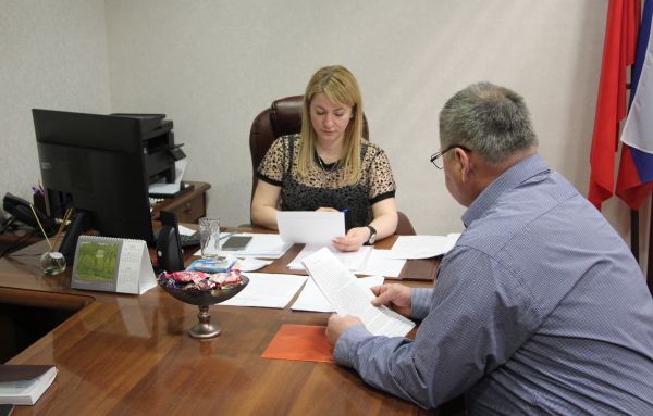 Председатель Совета депутатов Мария Тарасова провела личный прием граждан