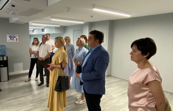 Мария Тарасова совместно с делегацией городского округа Щёлково посетила Филиал Государственного фонда поддержки участников СВО «Защитники Отечества» по Московской области. 